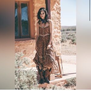 Spell and the Gypsy Leopard Print Maxi Dress